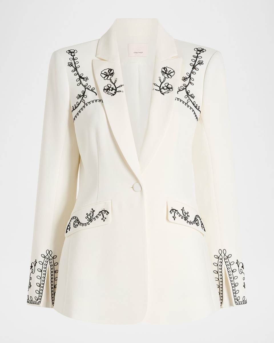 Soutache Embellished Cheyenne Blazer